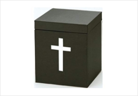 カトリック用骨壺・箱セット　26,000円
