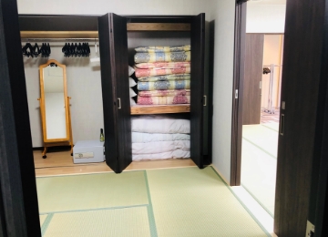 福江斎場　遺族控室