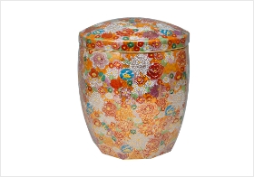 【九谷焼】十角フローラ　130,000円