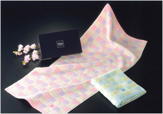 ポロ　フェイスタオルセット　950円